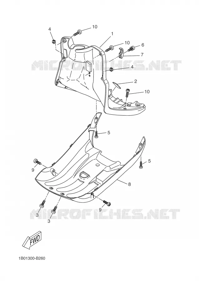 PROTEGE JAMBES Yamaha SCOOTER 50 2004 NEXT GENERATION  CW50RS