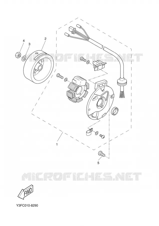 ALLUMAGE Yamaha SCOOTER 50 2004 NEXT GENERATION  CW50RS