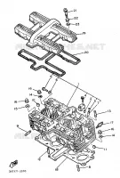 CULASSE pour Yamaha XJ 1986