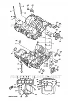CARTER MOTEUR pour Yamaha XJ 1986