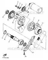 DEMARREUR pour Yamaha XJ 1986