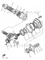 TRANSMISSION INTERMEDIAIRE pour Yamaha XJ 1986