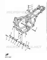 CADRE pour Yamaha XJ 1986