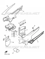 COUVERCLE LATERAL pour Yamaha XJ 1986