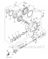 CARDAN / COUPLE CONIQUE pour Yamaha XJ 1986