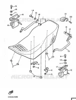 SELLE pour Yamaha XJ 1986