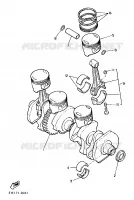 VILEBREQUIN / PISTON pour Yamaha XJ 1986