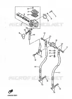 MAITRE CYLINDRE AVANT pour Yamaha XJ 1986