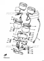 COMPTEUR  pour Yamaha XJ 1986