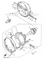 PHARE  pour Yamaha XJ 1986
