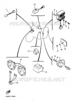 PARTIE ELECTRIQUE 1 pour Yamaha XJ 1986