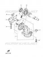 POMPE A HUILE pour Yamaha XJ 1986