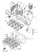 ADMISSION pour Yamaha XJ 1986