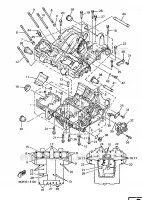 CARTER MOTEUR pour Yamaha DIVERSION 1997