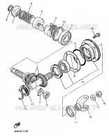 TRANSMISSION INTERMEDIAIRE pour Yamaha DIVERSION 1997