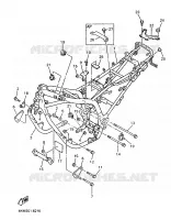 CADRE pour Yamaha DIVERSION 1997