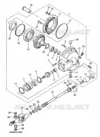 CARDAN / COUPLE CONIQUE pour Yamaha DIVERSION 1997