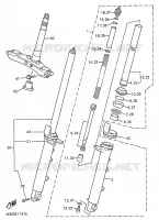 FOURCHE pour Yamaha DIVERSION 1997