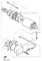 DEMARREUR pour Yamaha DIVERSION 1997