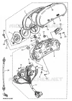 COMPTEUR  pour Yamaha DIVERSION 1997