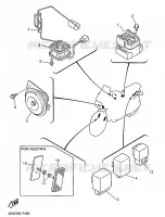 PARTIE ELECTRIQUE 1 pour Yamaha DIVERSION 1997
