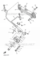 RADIATEUR D'HUILE / ECHANGEUR pour Yamaha DIVERSION 1997