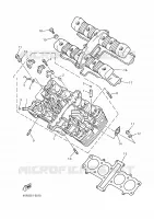 CULASSE pour Yamaha DIVERSION 2000