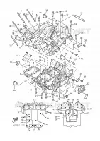 CARTER MOTEUR pour Yamaha DIVERSION 2000