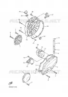 CARTER   MOTEUR 1 pour Yamaha DIVERSION 2000