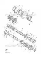 TRANSMISSION pour Yamaha DIVERSION 2000