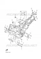 CADRE pour Yamaha DIVERSION 2000