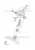 DIRECTION pour Yamaha DIVERSION 2000