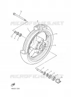 ROUE AVANT pour Yamaha DIVERSION 2000