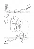 MAITRE CYLINDRE DE FREIN ARRIERE pour Yamaha DIVERSION 2000