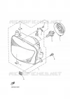 PHARE  2 pour Yamaha DIVERSION 2000