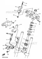 DIRECTION pour Yamaha XJR 1995