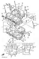 CARTER MOTEUR pour Yamaha XJR 1996