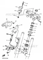DIRECTION pour Yamaha XJR 1996