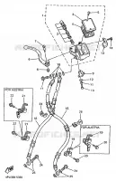 MAITRE CYLINDRE AVANT pour Yamaha XJR 1996