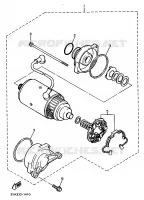 DEMARREUR pour Yamaha XJR 1996