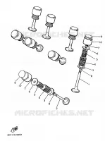 SOUPAPE pour Yamaha XJR 1996