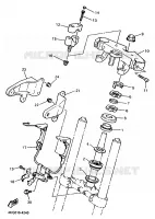 DIRECTION pour Yamaha XJR 1996