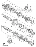 TRANSMISSION pour Yamaha XJR 1997