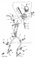 MAITRE CYLINDRE AVANT pour Yamaha XJR 1997