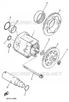 POMPE A HUILE pour Yamaha XJR 1997