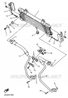 RADIATEUR D'HUILE / ECHANGEUR pour Yamaha XJR 1997