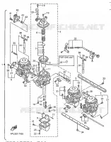 CARBURATEUR pour Yamaha XJR 1997