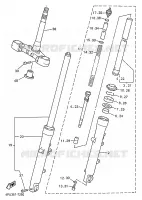 FOURCHE pour Yamaha XJR 1997