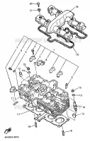 CULASSE pour Yamaha XJR 1997