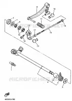 AXE DE SELECTEUR / PEDALE pour Yamaha XJR 1997